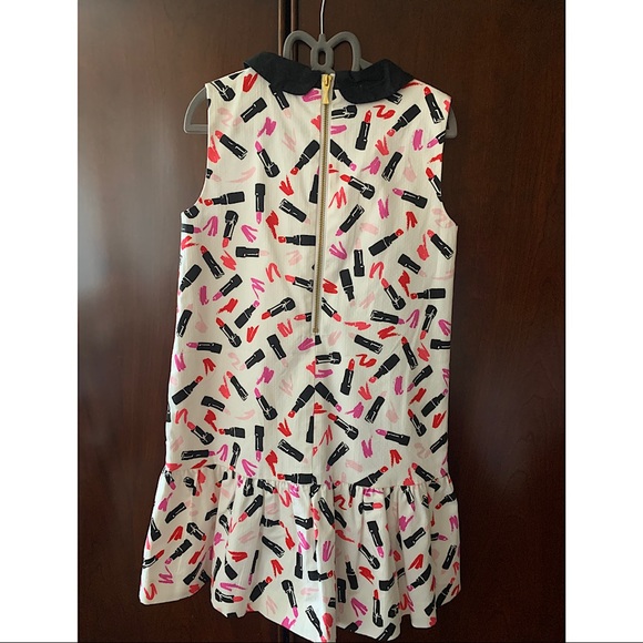 Kate Spade Girls Lipstick Dress (size 10) - Picture 2 of 4